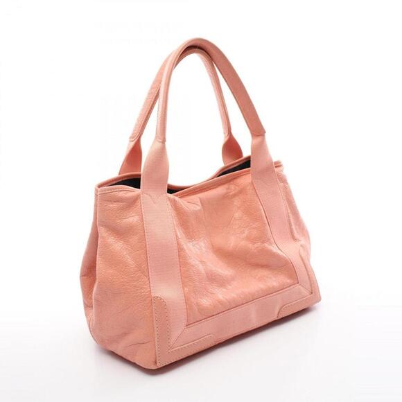 BALENCIAGA Pink Leather Tote Bag - Picture 3 of 10